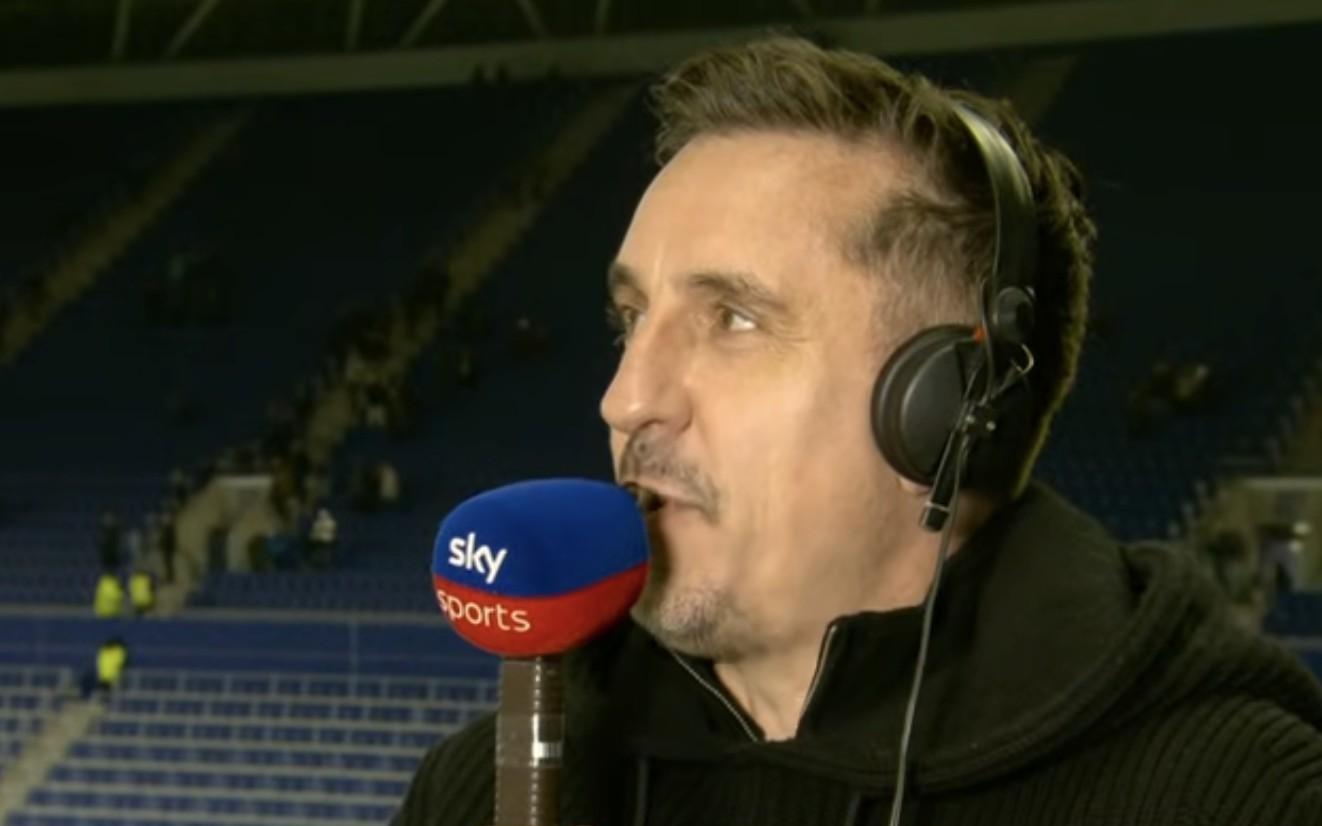 内维尔:目前英超每周都能保持高水平表现的球队只有阿森纳