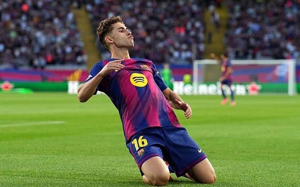 里程碑！费尔明是39年来巴萨首位欧冠中戴帽的西班牙球员