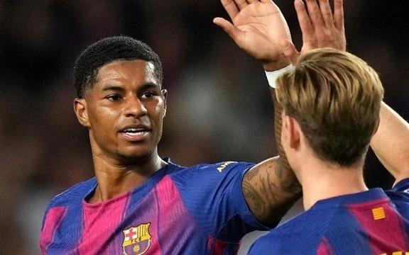 每体：巴萨满意拉什福德的表现，但不急于买断