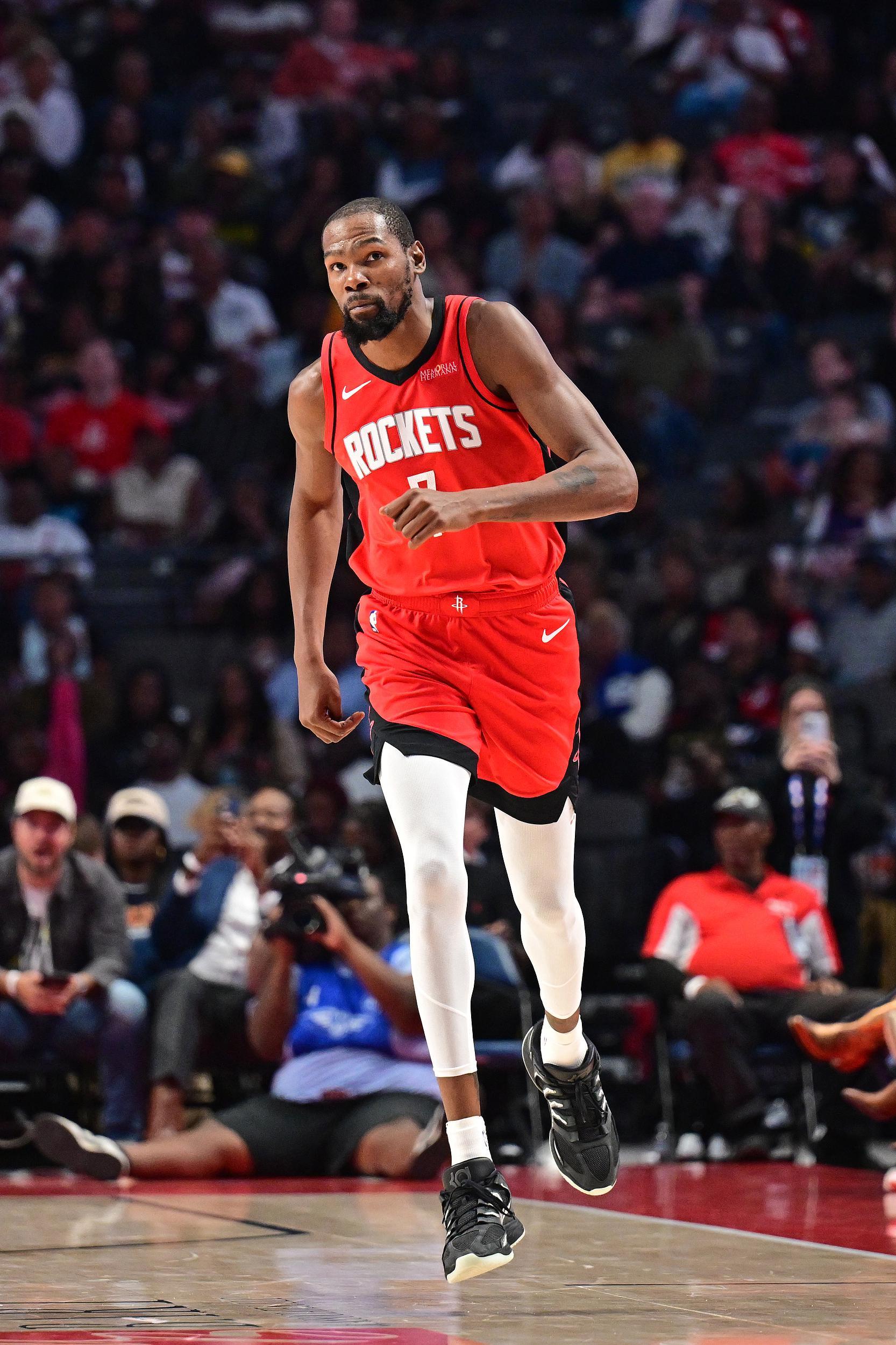 杜兰特：在超音速时没压力，当我没打好时人们就装看不到