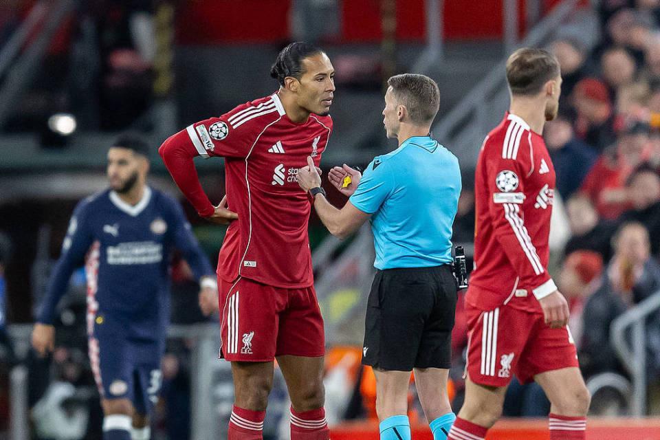 爆冷！欧冠：利物浦14埃因霍温3连败+狂丢10球范戴克离谱送点