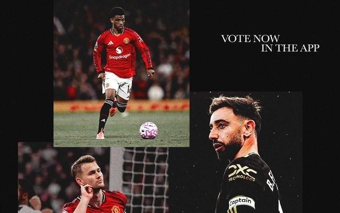 曼联11月最佳球员候选：B费、阿马德、德利赫特