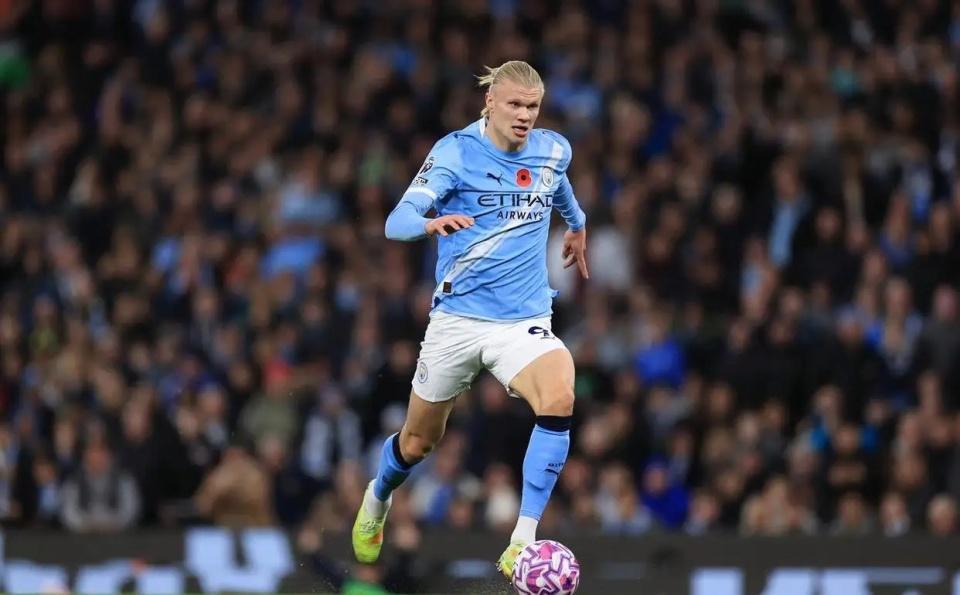 16场2球即可！哈兰德创英超百球最快