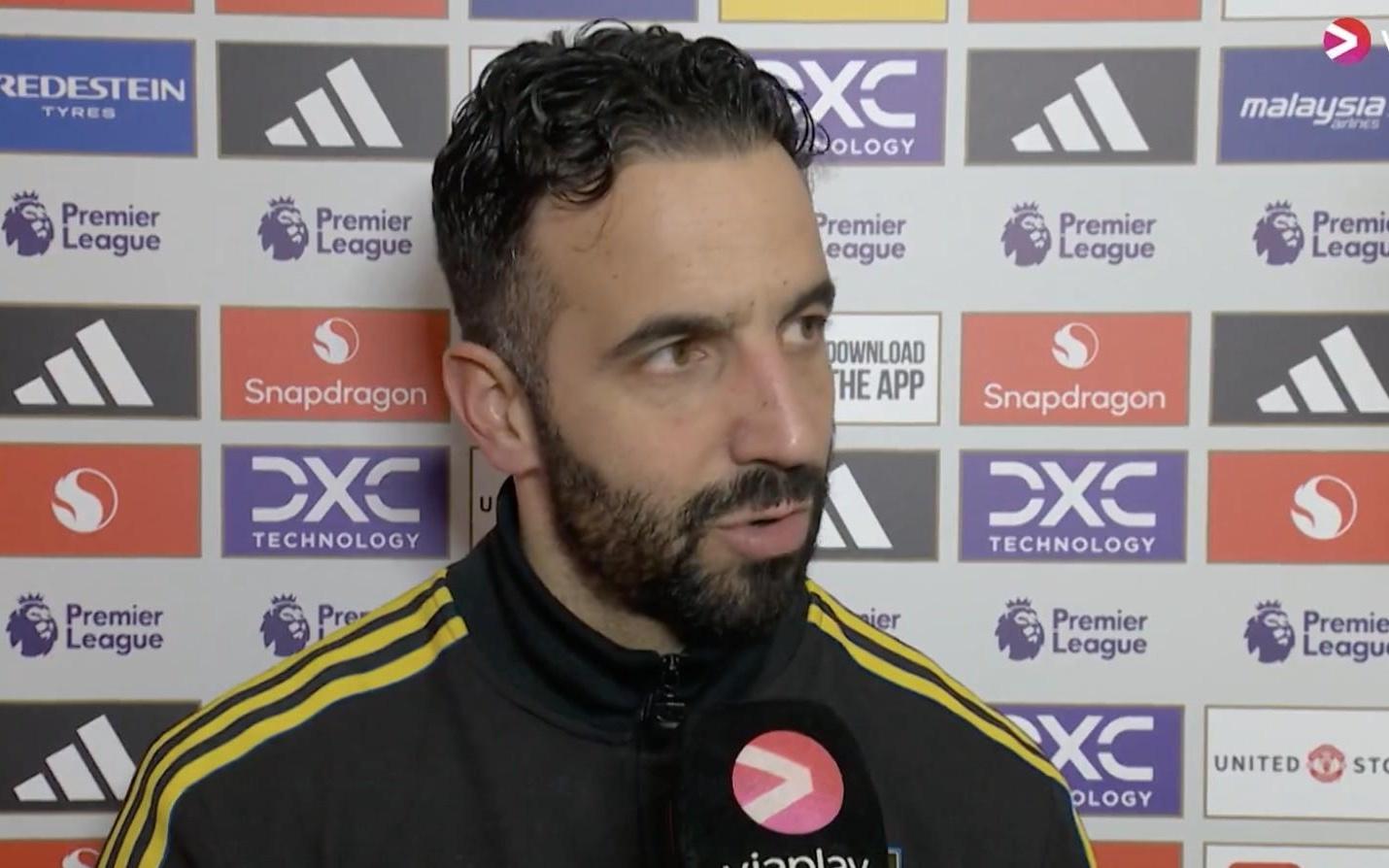 阿莫林：防守确实令人担忧，因为我们创造的机会比对手多得多