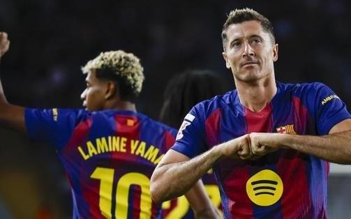 105球追平内马尔，莱万升至巴萨队史射手榜第18位