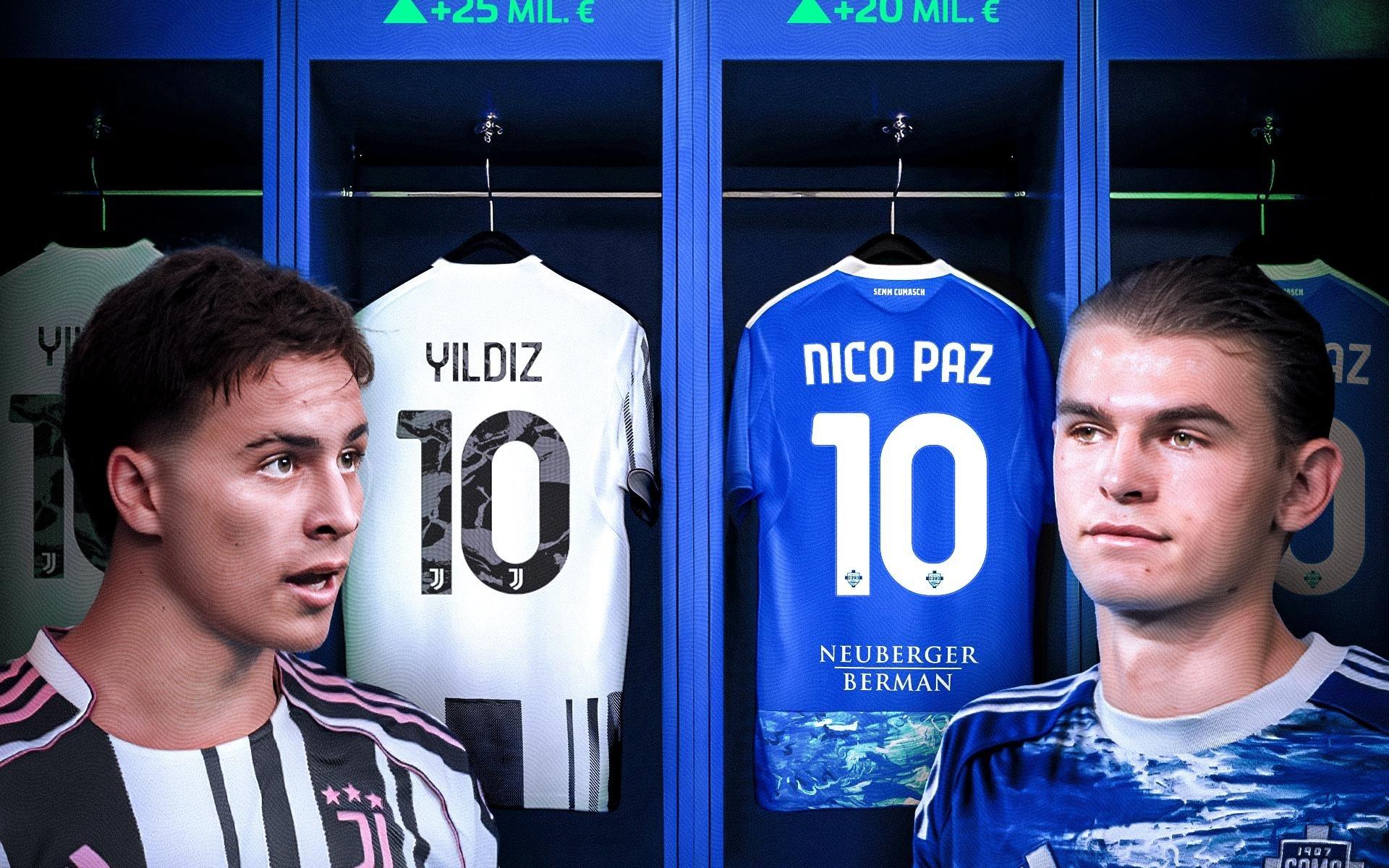 伊尔迪兹PK帕斯：意甲德转身价涨幅榜前二球员本轮迎来对决