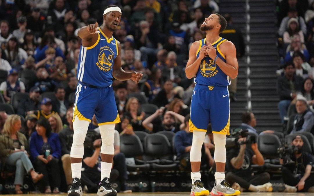 0胜，当库里和吉米巴特勒双双拿下30+时，勇士队却表现糟糕