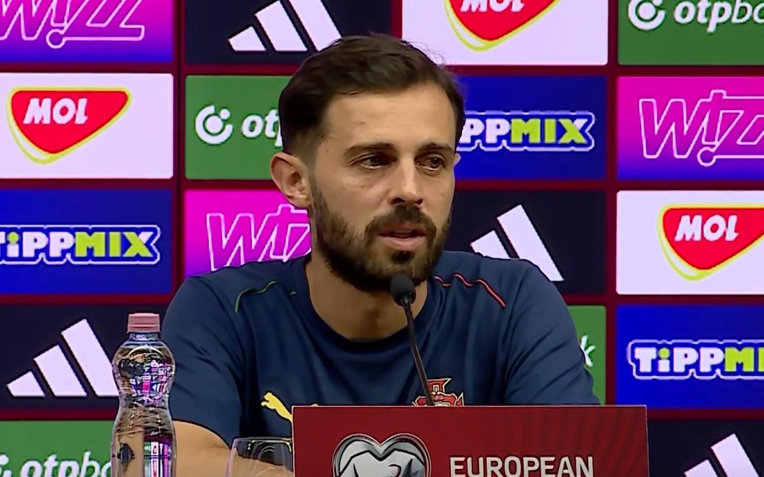 B席：明天我是否首发得问主教练，我们已经分析过匈牙利队了