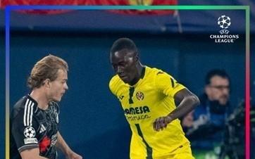 比利亚雷亚尔欧冠六场5平1负排倒数第二，但在西甲暂列第三位