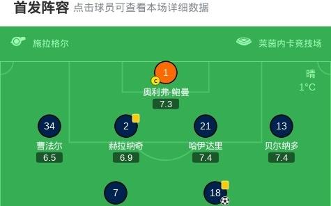 霍芬海姆10勒沃库森，布格尔助球队取胜