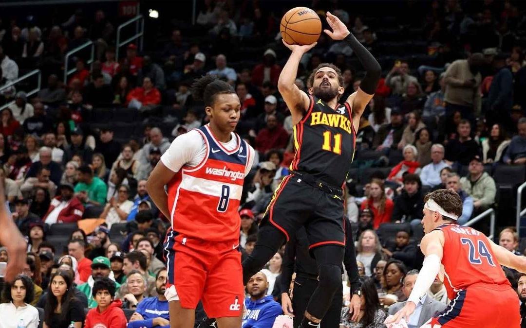 老鹰队交易后，阿里纳斯给奇才队特雷杨发了一条即时信息