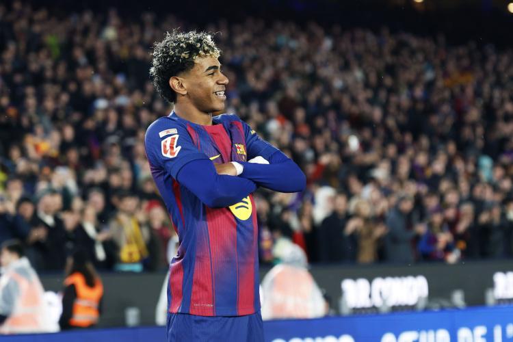 恐怖如斯！亚马尔参与进球数达100球，18岁豪取6冠，超同龄梅罗