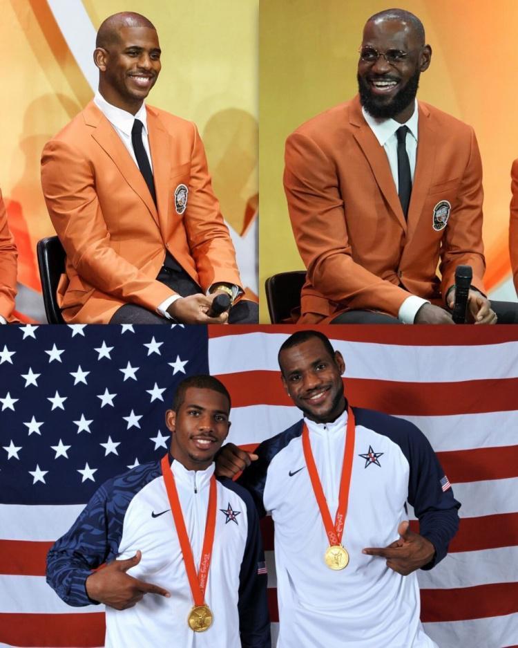 来自NBA官方的赞美！老詹&CP3已进名