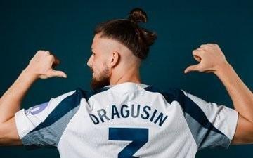 热刺官方：德拉古辛新赛季将改穿球队的3号球衣