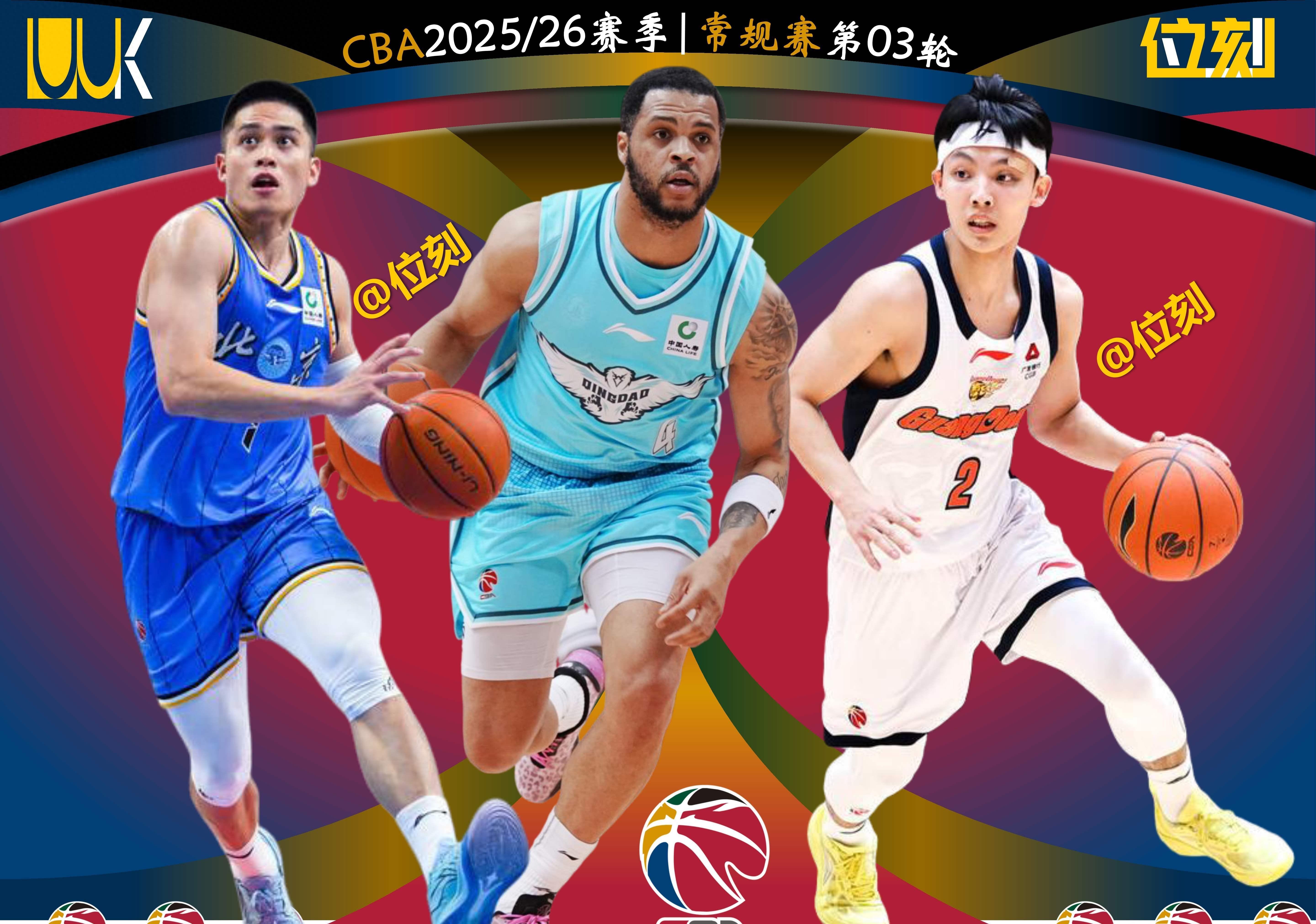 CBA第3轮排名：北京第1，广东第3，广厦第6，上海第9，浙江仅第20