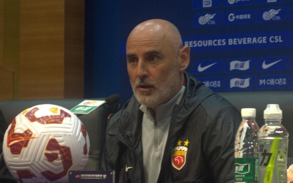 中超海港主帅穆斯卡特:不管谁踢,球员都能把责任担起来