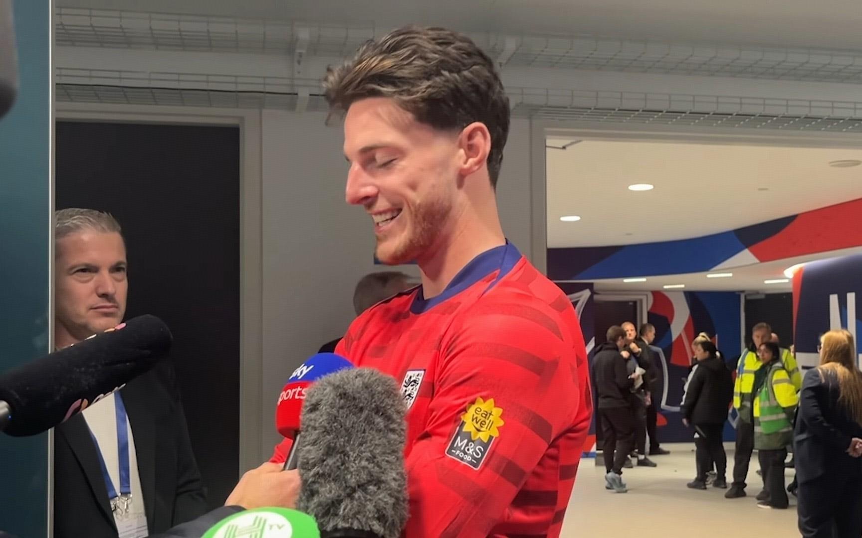 赖斯：希望我在英格兰队和阿森纳的前途都能一片光明