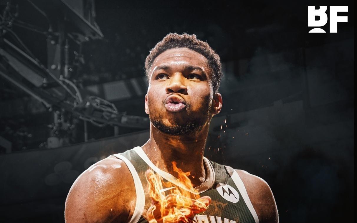 37分20板！60%命中率，30+10+5，字母哥成历史首人！