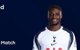 传射建功，库杜斯当选利兹联vs热刺全场最佳球员