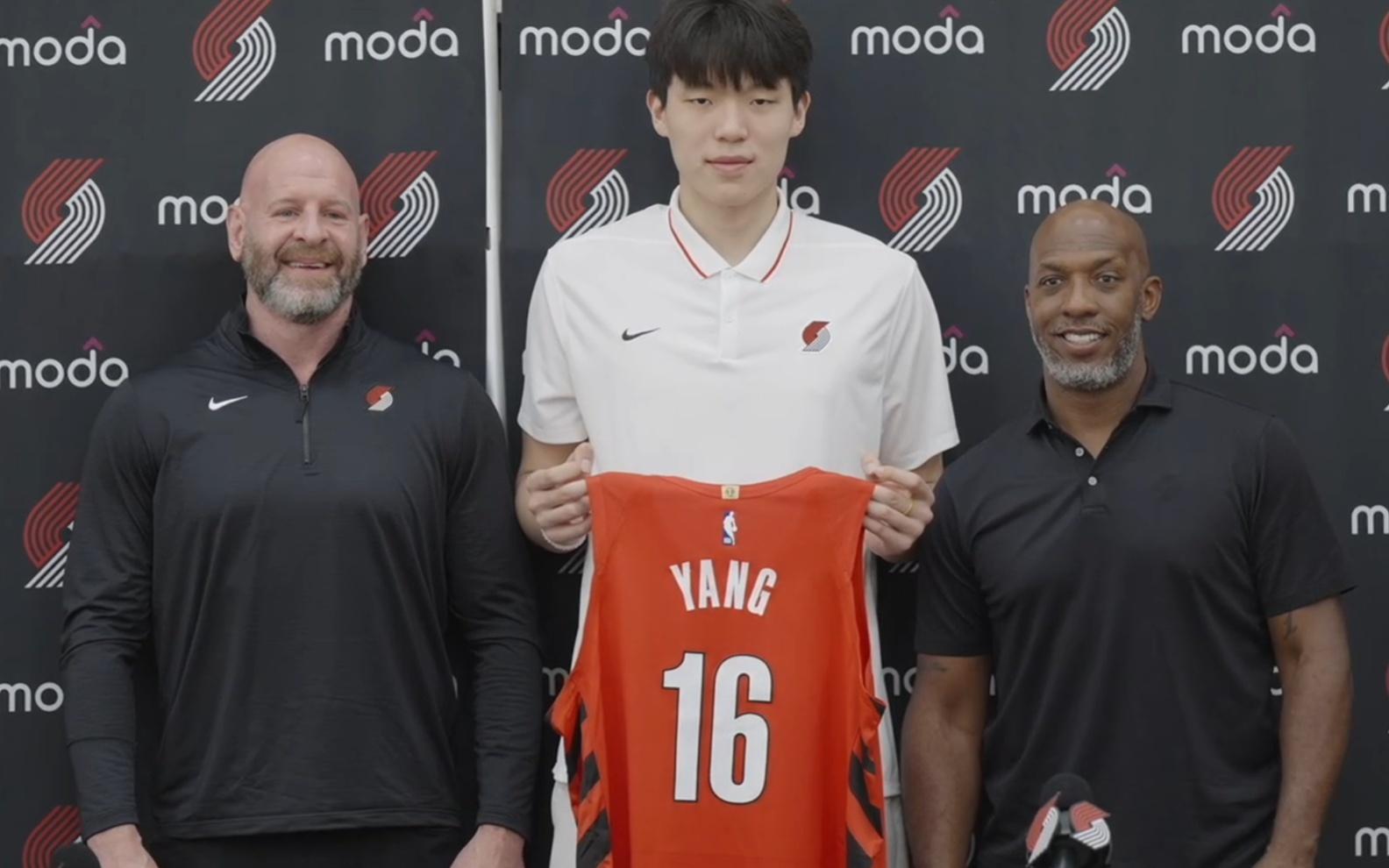 开拓者高管：杨瀚森带火球队关注度，向火箭请教姚明时期运营