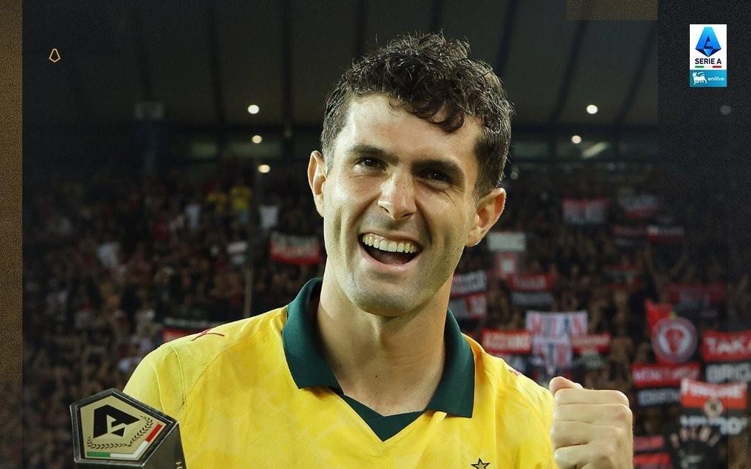 独造三球，普利希奇当选乌迪内斯vs米兰全场最佳