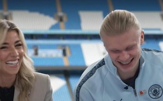 哈兰德：2分56秒戴帽不会再发生，单赛季36球比较容易打破