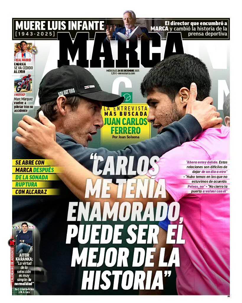 费雷罗专访：我为阿卡甘心付出一切，金钱和商业冲突不是分手理由