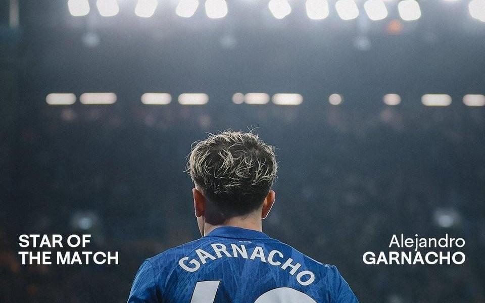 首次英超单场两次助攻，加纳乔当选与狼队一役切尔西队内最佳