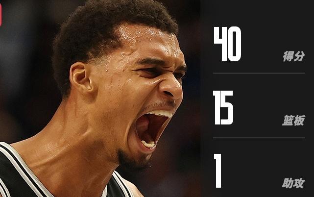 杨瀚森NBA生涯首分+首次被隔扣，状元秀弗拉格就这