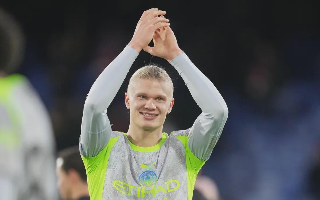 16天5战全胜狂飙！哈兰德4场轰7球，瓜帅神换人激活曼城新核！