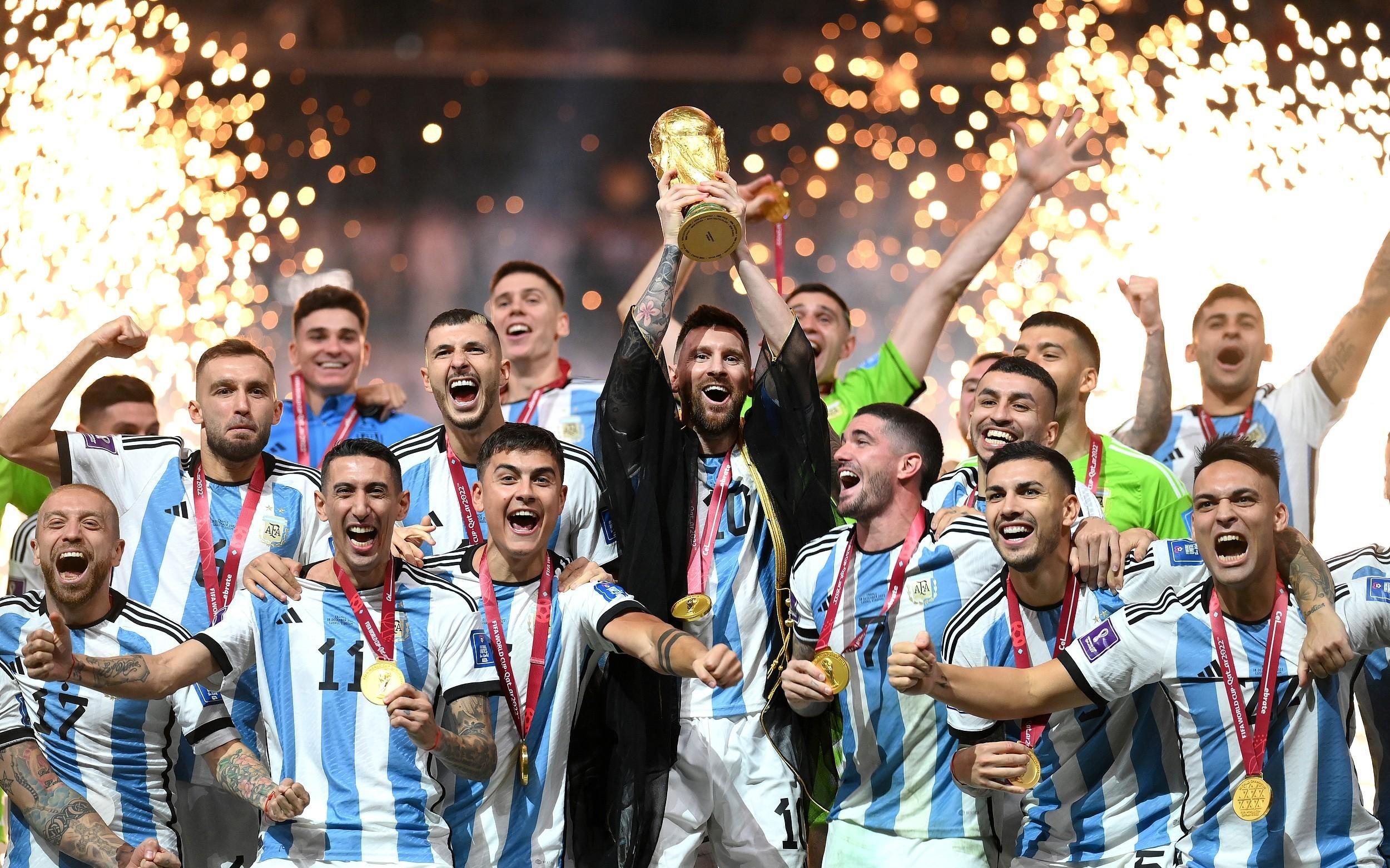 懂球帝12周年120大瞬间总冠军：球王加冕，梅西捧起大力神杯