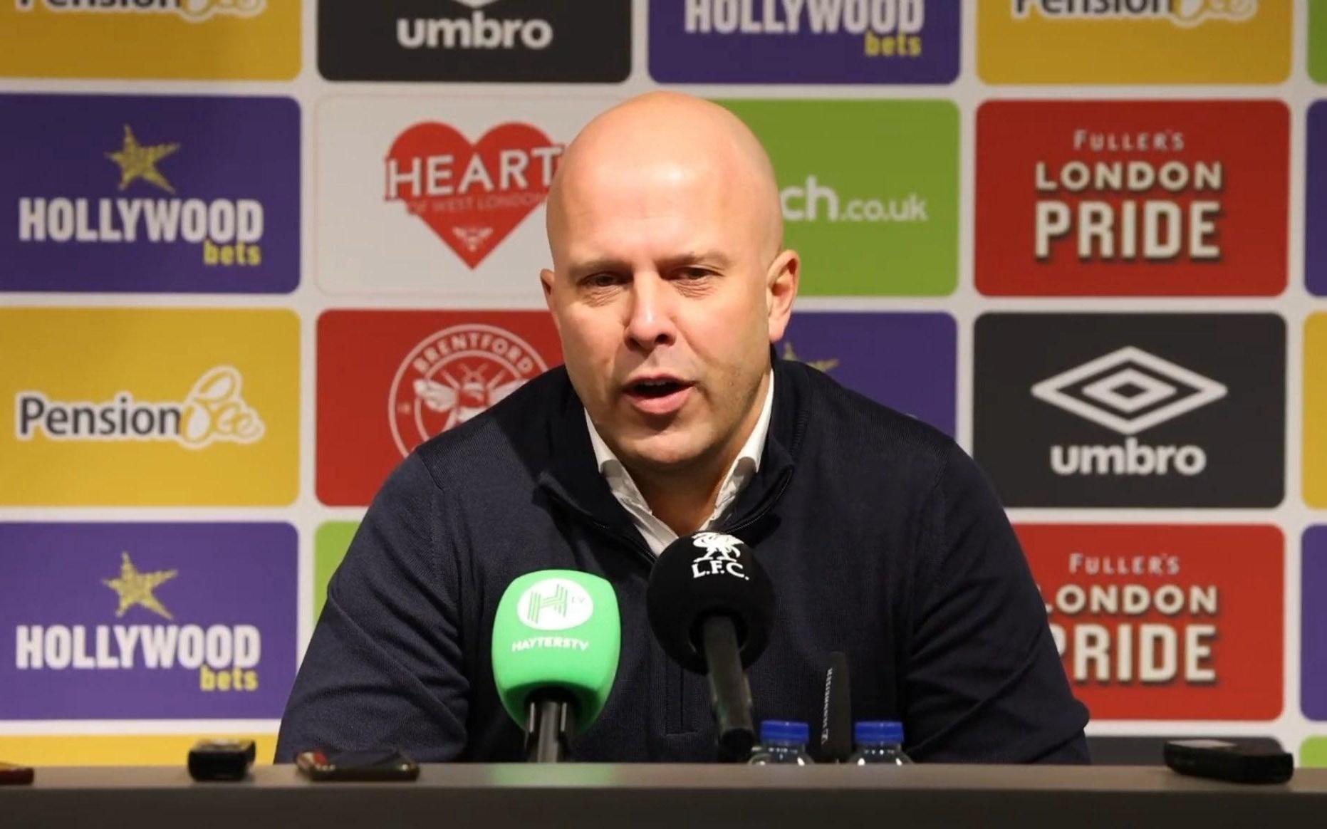 斯洛特：我绝没料到会遭遇英超四连败，那个点球判罚太牵强了