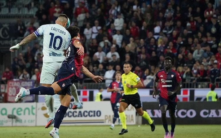 国米20卡利亚里升至积分榜第三