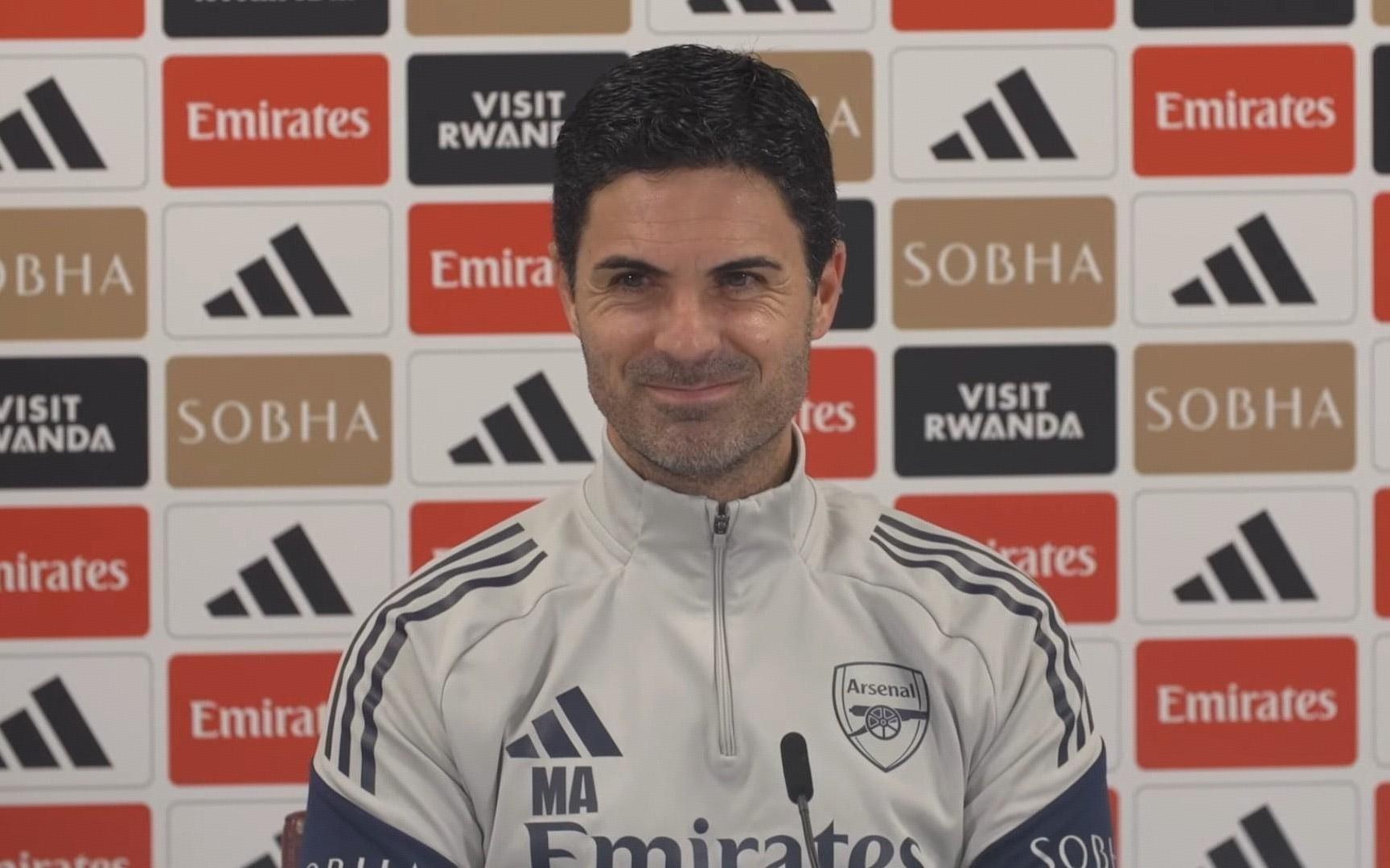 阿尔特塔:打破切尔西丢球数纪录足球界不能有太多如果