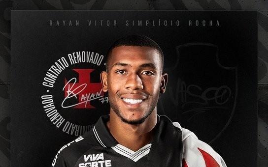 官方：瓦斯科达伽马与小将拉扬续约拜