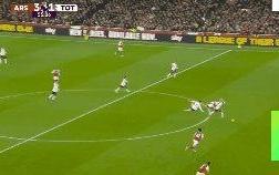 【英超】埃泽戴帽阿森纳4比1热刺