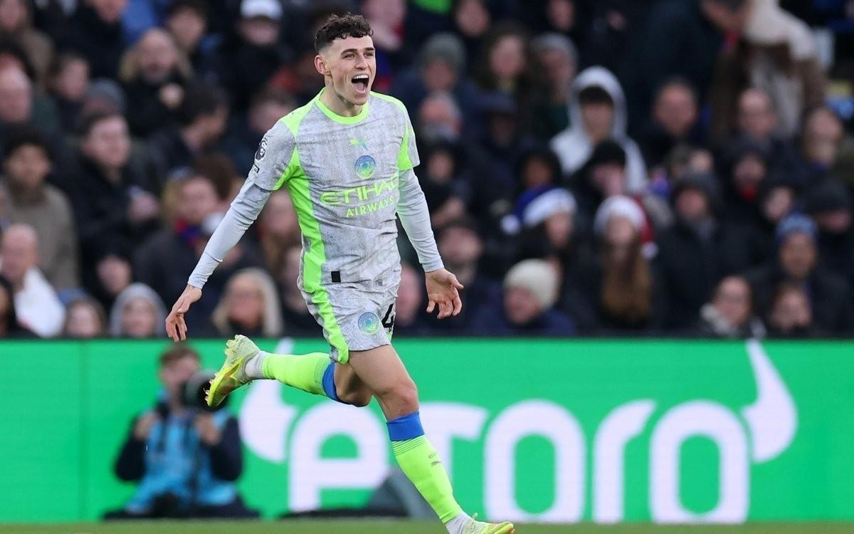 曼城30轻取水晶宫！福登回暖谢尔基成“新丁丁”，阿森纳压力大