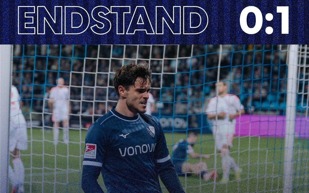 下赛季德丙见波鸿联赛5连败，排名德乙倒数第二