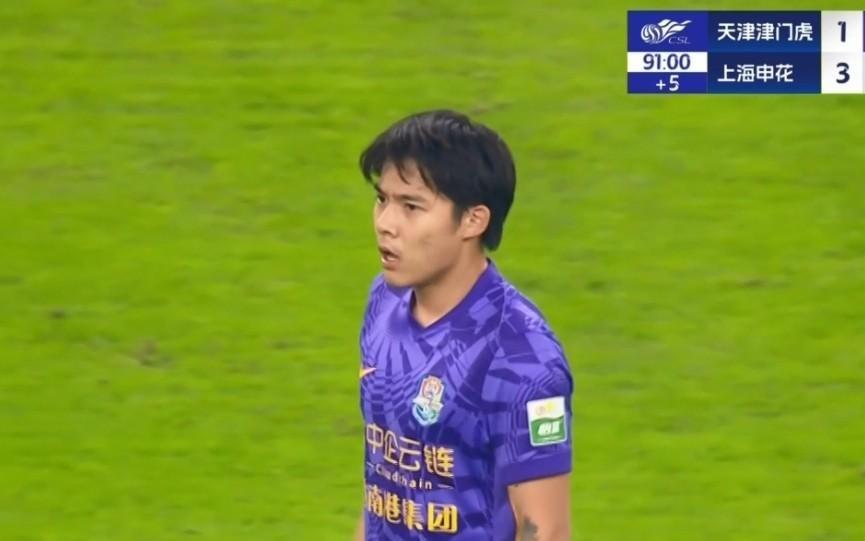 李嗣镕：赛季结束前迎来中超首秀，感谢支持，我们下赛季见