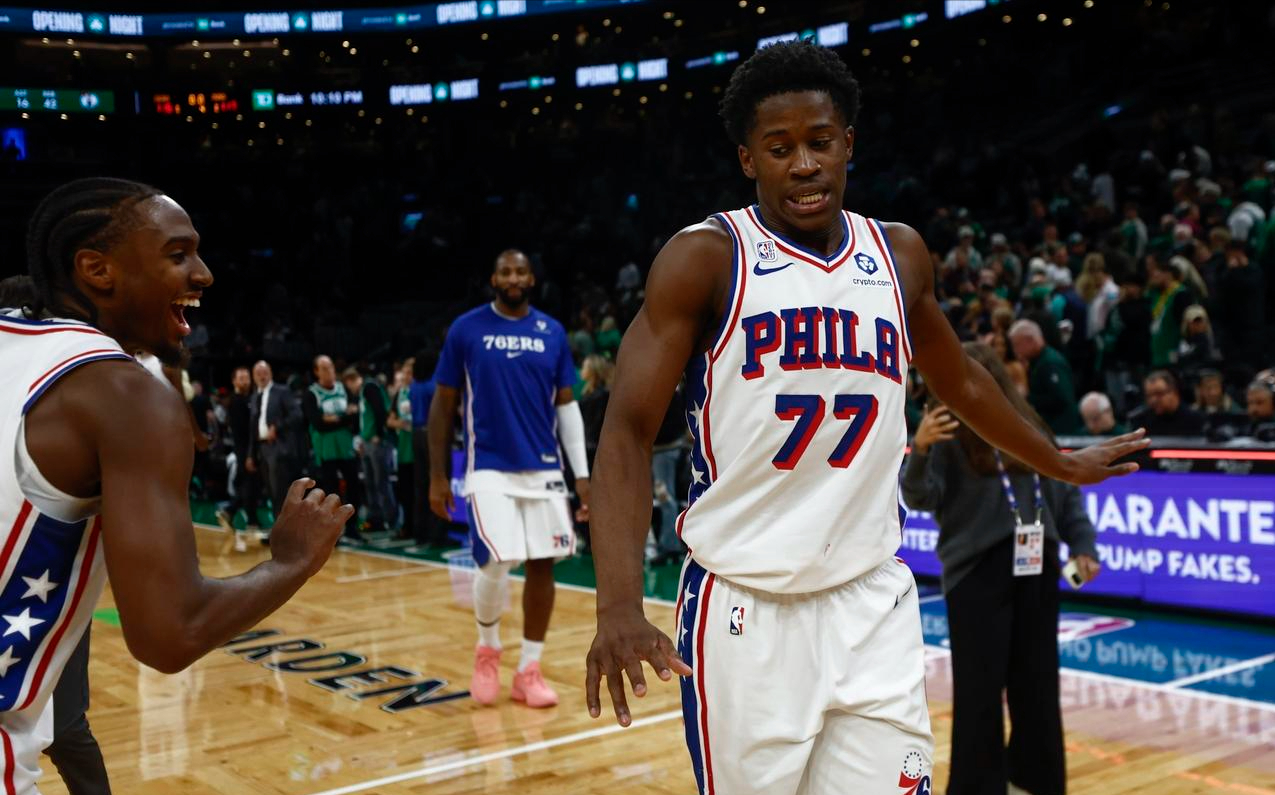 进击的探花秀，费城双枪已具雏形，恩比德欣然接受事实