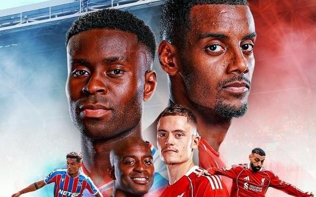 英超官方晒利物浦VS水晶宫海报：唯二两支不败球队谁能延续