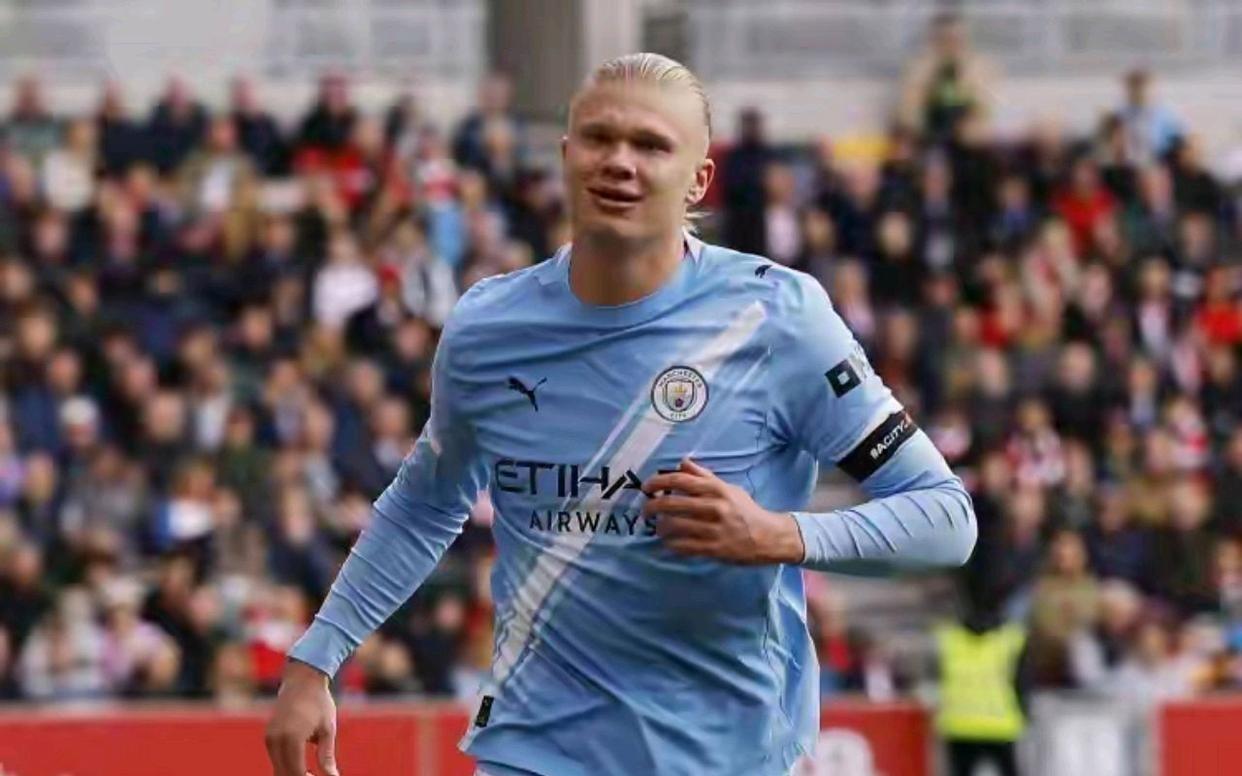 哈兰德双响破纪录，曼城主场轻取伯恩