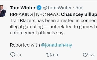 昌西赌球被捕登全美热搜:NBA烂透了令人吃惊不仅仅是糟糕教练