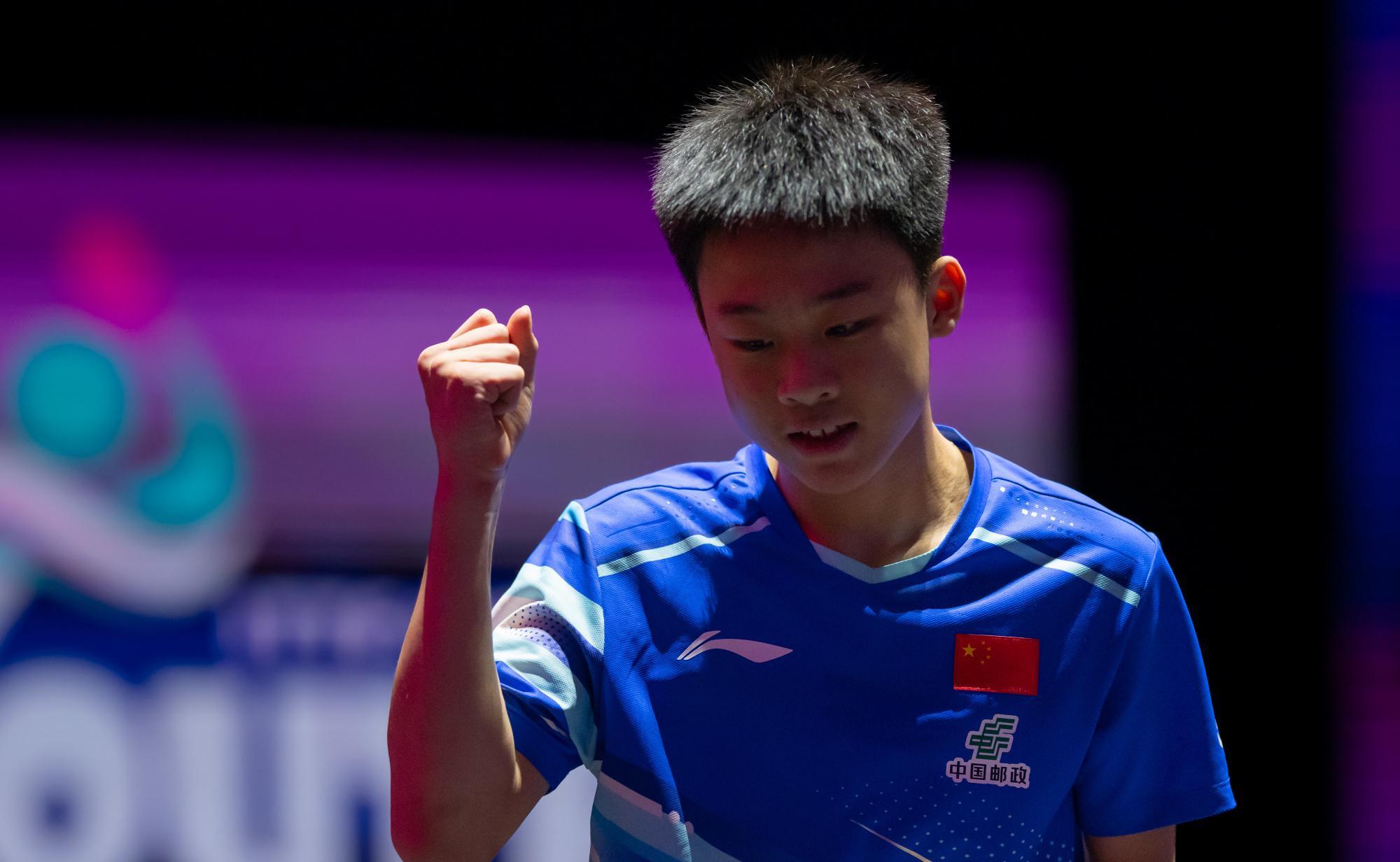 夺两冠一亚！中国男乒又一15岁新星崛起：10后追赶林诗栋王楚钦