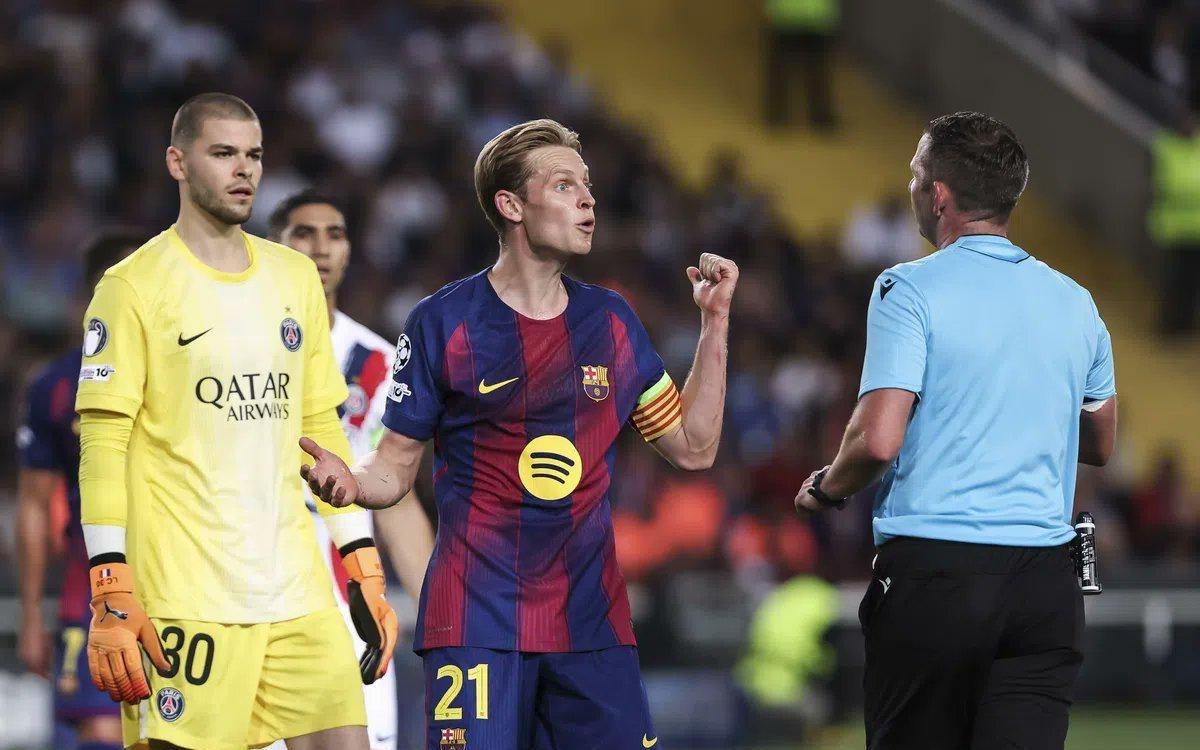 德容谈巴萨西甲海外赛：理解但不接受