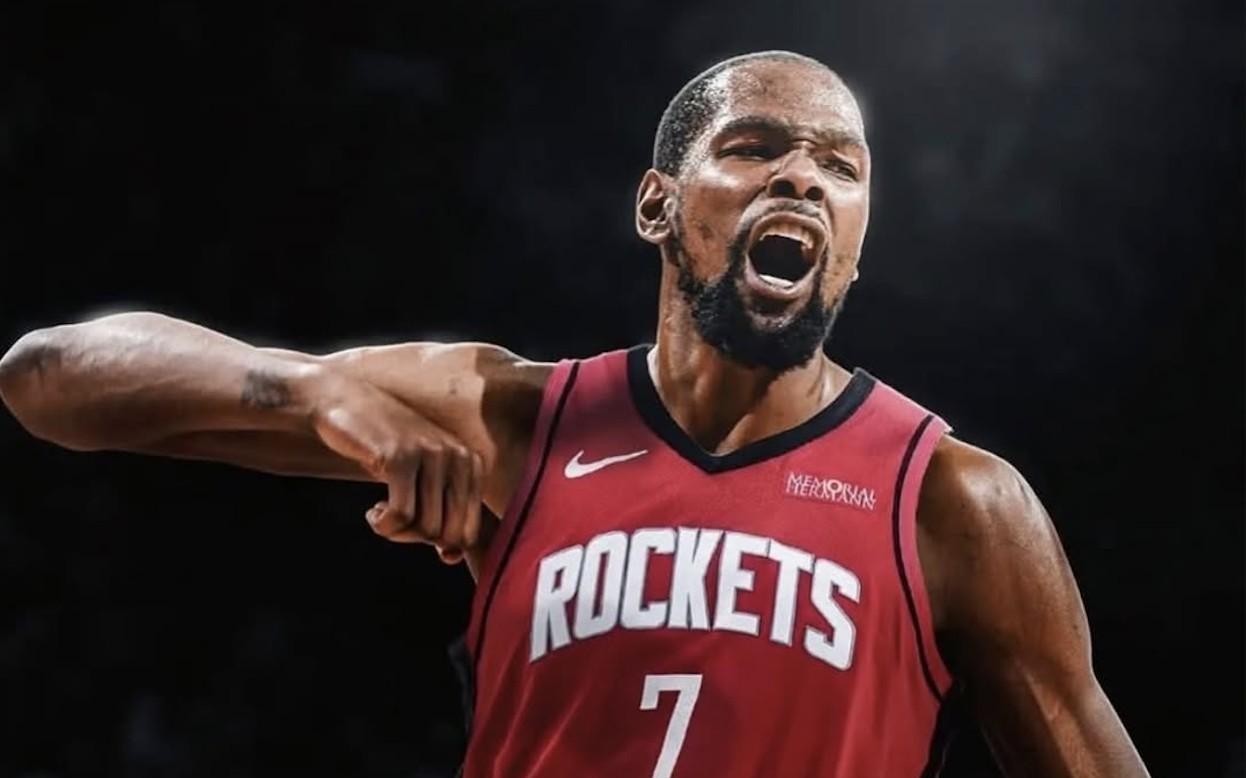 名记：杜兰特将和火箭签下一份提前续约合同